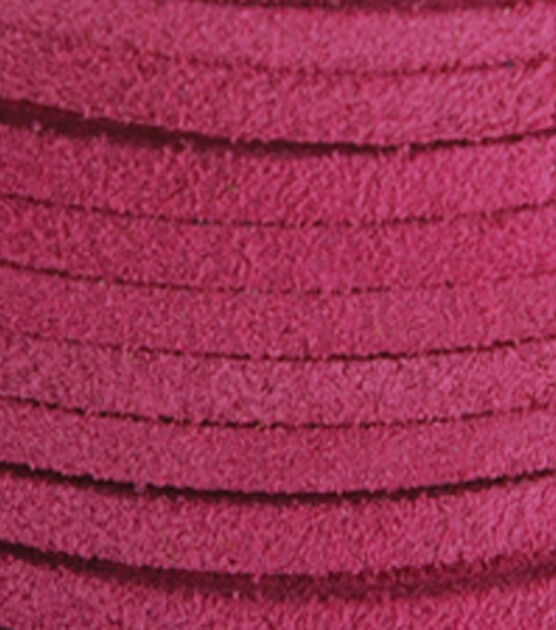 Silver Creek Leather Co. Suede Lace 1/8"x25 Yards Pink