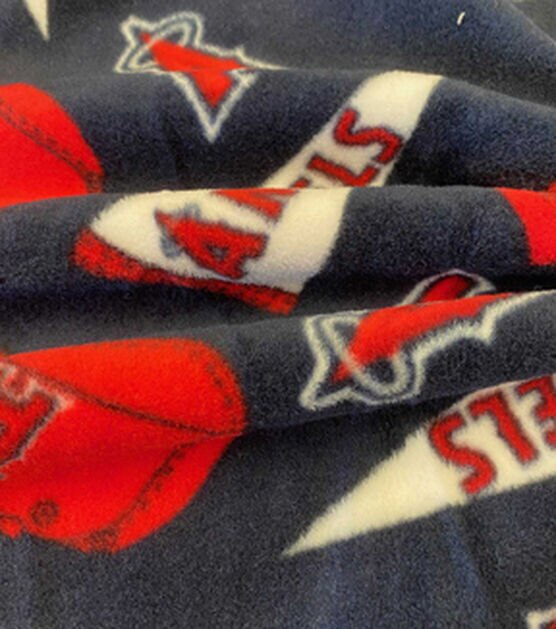 Fabric Traditions Los Angeles Angels Fleece Fabric Tossed, , hi-res, image 3