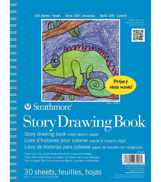 Strathmore 30 Sheet 8.5" x 11" Kids Story Drawing Book