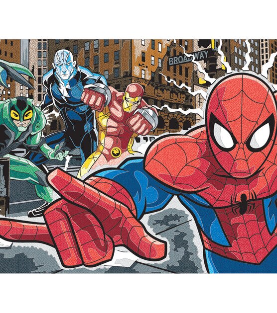 Marvel Pencil By Number Kits Spiderman And Villains