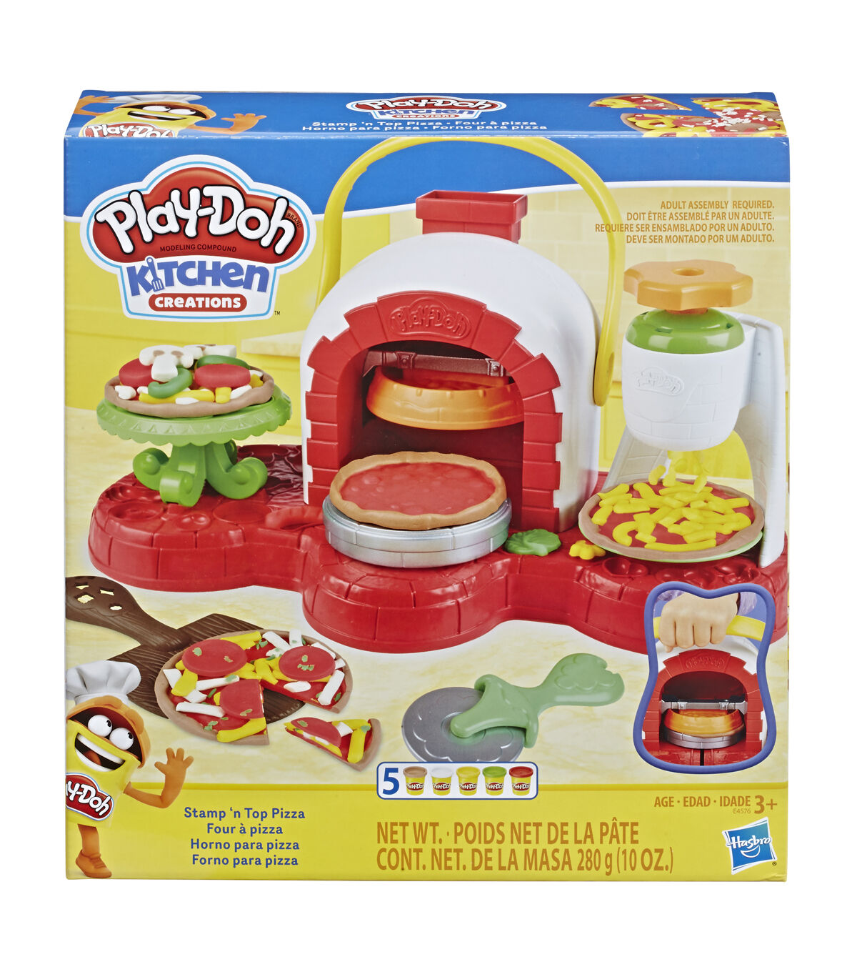 play doh stamp n top pizza