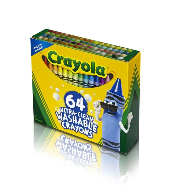 Crayola 64ct Ultra Clean Washable Crayons, , hi-res, image 3