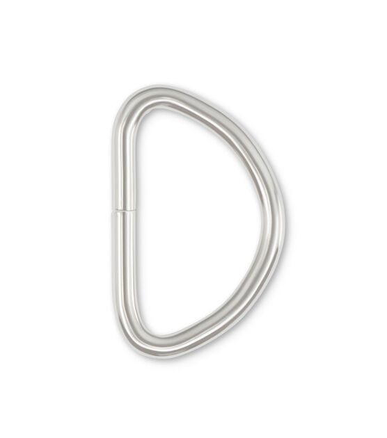 Dritz Metal D Rings 3/4 4/Pkg Nickel