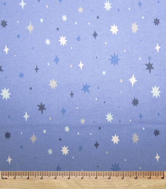 Starburst Snow Super Snuggle Flannel Fabric, , hi-res, image 2