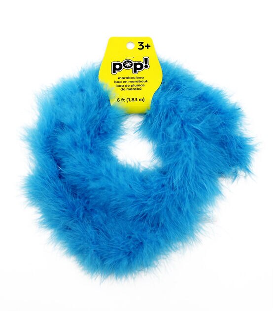 POP! Boa Lt Turq Marabou 6ft