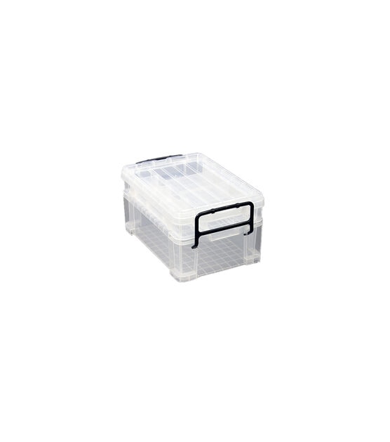 21" x 3" Stackable Durable Plastic Storage Bin With Lid by Top Notch