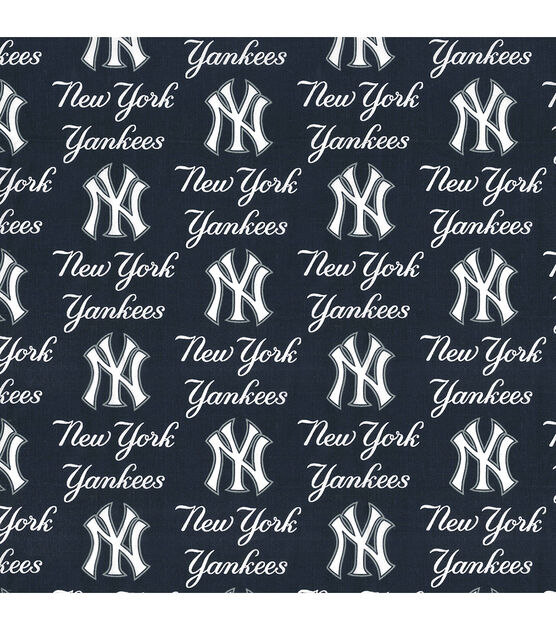 Fabric Traditions New York Yankees Cotton Fabric Logo, , hi-res, image 2