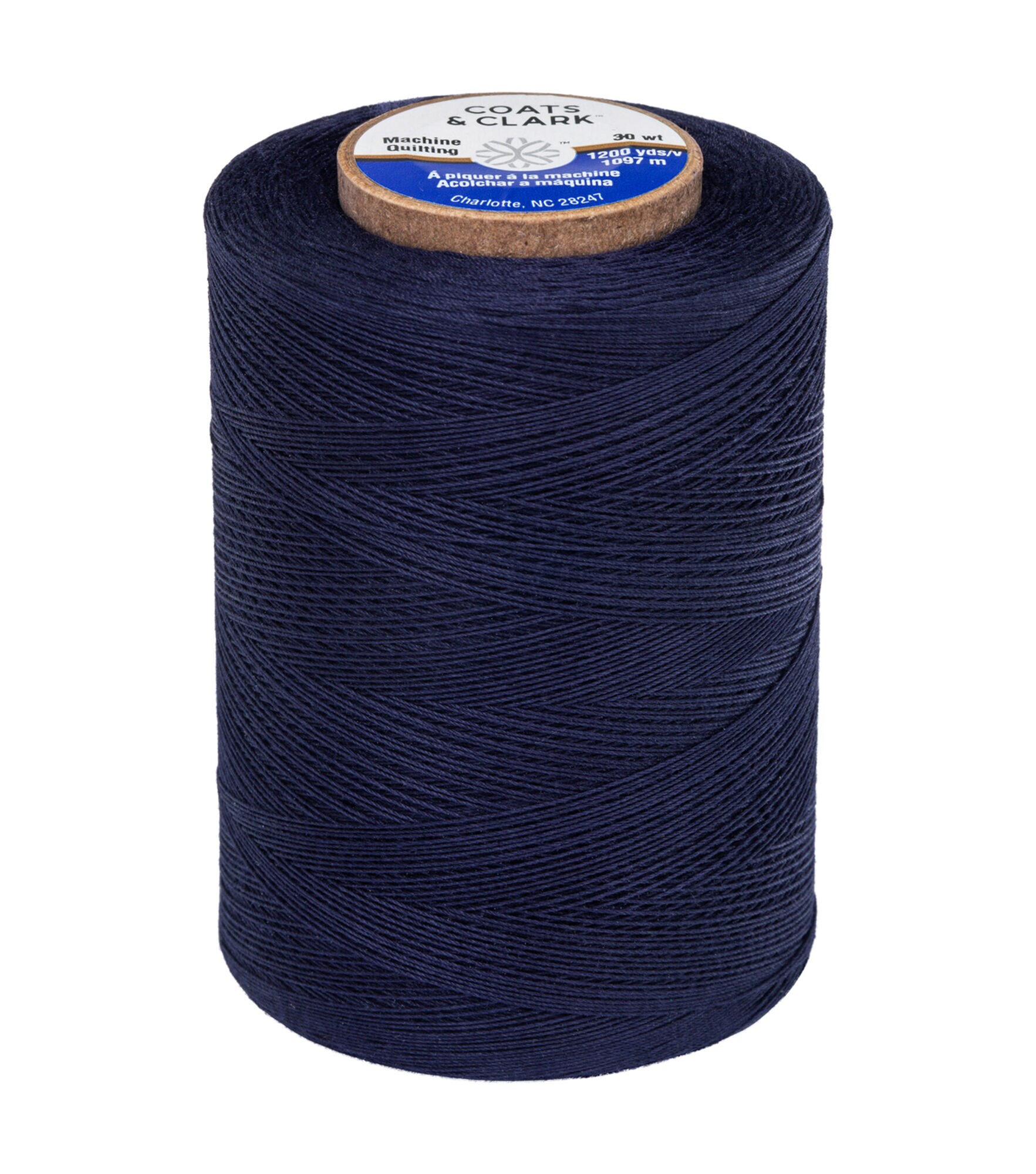 Coats & Clark Machine Quilt Cotton Thread, 0013 Navy, hi-res