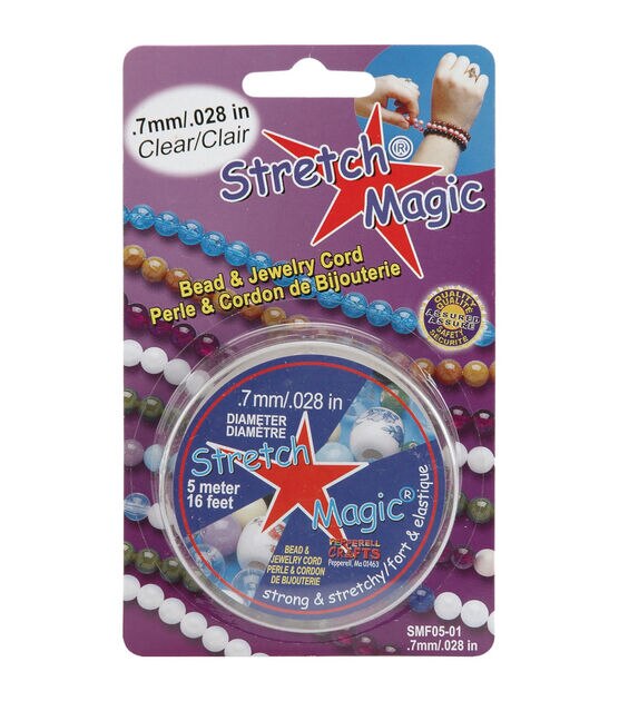 7mm Clear Stretch Magic - 25m – Beads, Inc.