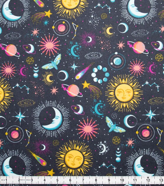 Celestial Icons Super Snuggle Flannel Fabric