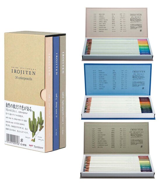 Tombow Irojiten Color Pencil Dictionary, Woodlands 30PK, , hi-res, image 7