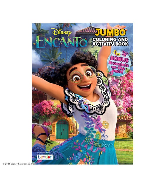 Bendon 64 Sheet Encanto Jumbo Coloring & Activity Book