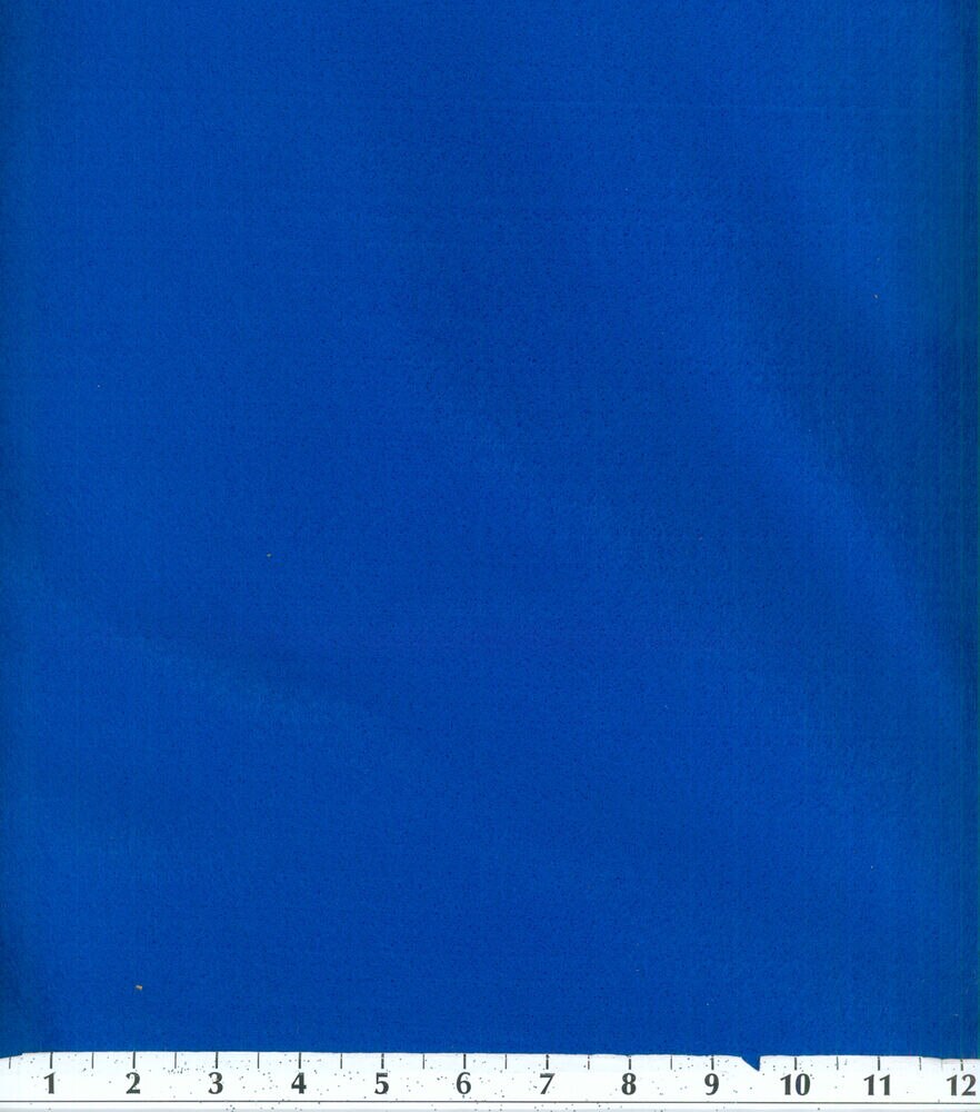 Craft Felt Fabric 72'' Solids, Neon Blue, swatch