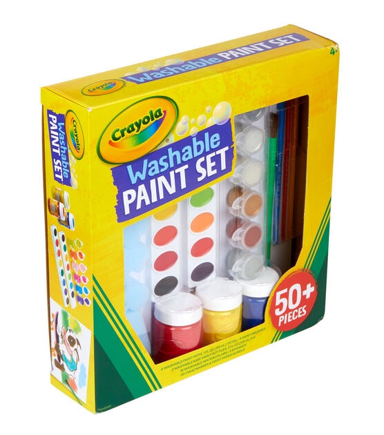 Crayola 54ct Washable Paint Kit