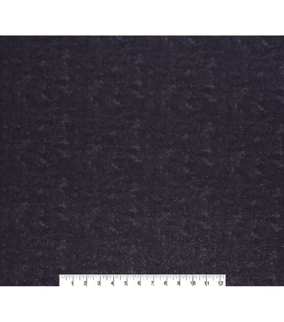 Black Glitter Marble Blender Quilt Cotton Fabric by Keepsake Calico, , hi-res, image 2