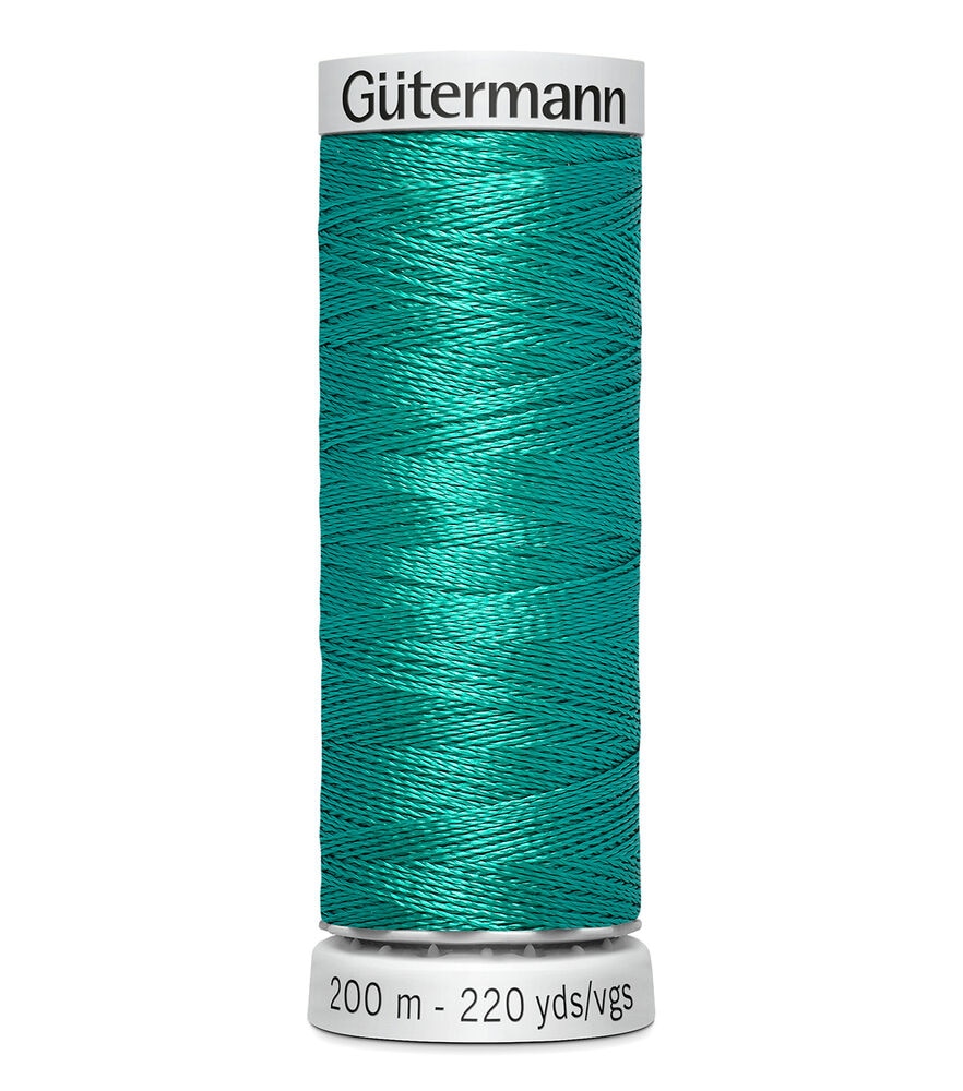 Gutermann 200M Dekor Thread, 8210 Christmas Green, swatch