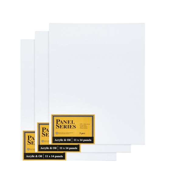 3 Pack Canvases for Painting with Multi Pack 11x14, Ghana