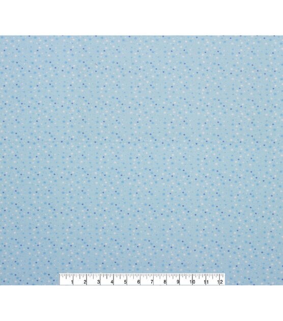 Blue Stars Super Snuggle Flannel Fabric, , hi-res, image 2