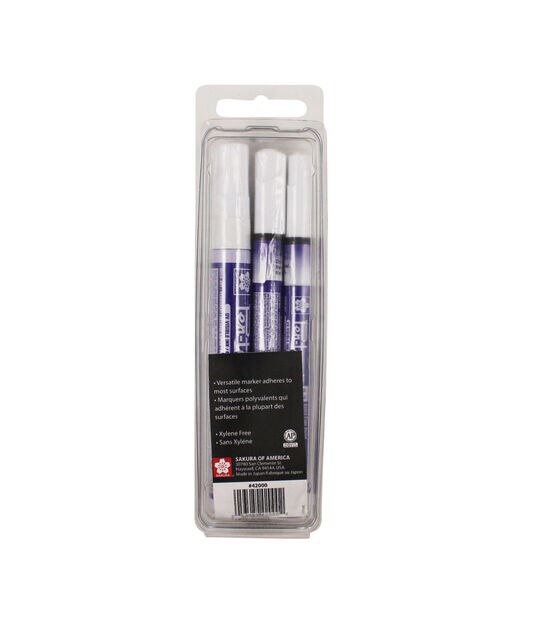 Sakura Pentouch Fluorescent Marker Set, 3-Marker UV-Visible Blue