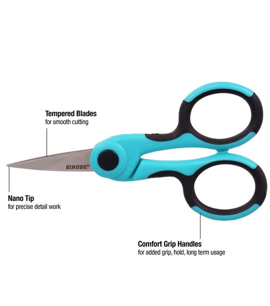 SINGER ProSeries Detail Scissors with Nano Tip 4-1/2", , hi-res, image 10