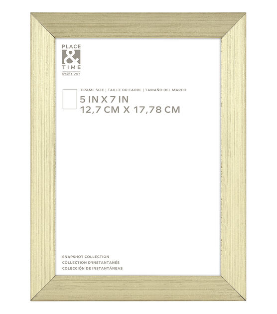Place & Time 4 x 6 Snapshot Tabletop Picture & Wall Frame - Natural - Wall Frames - Home & Decor