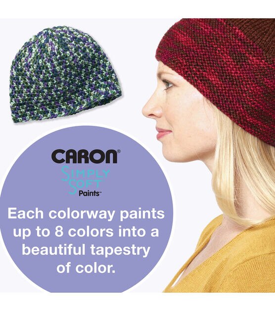 Caron Simply Soft Paints Yarn - Rainbow Bright