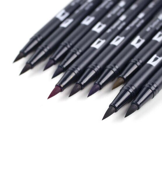 Tombow Dual Brush Pen Bohemian Set 10pc, , hi-res, image 3