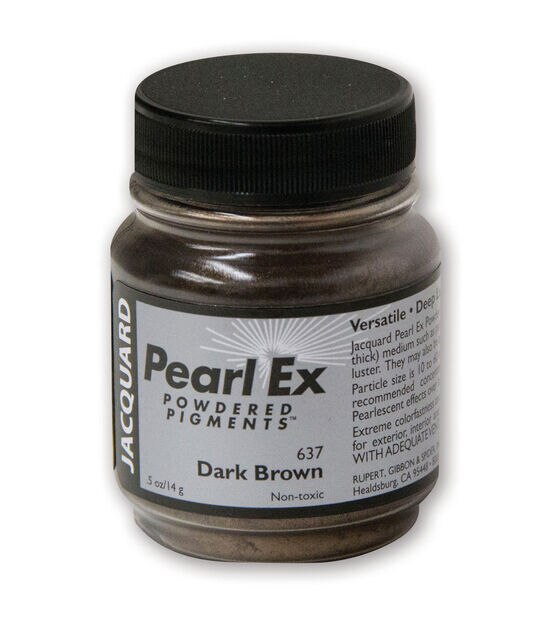 Jacquard Pearl Ex Powdered Pigment 14g Dark Brown