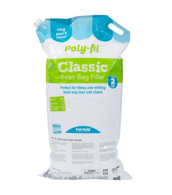 Poly Fil Classic 2 Cubic Feet Bean Bag Filler