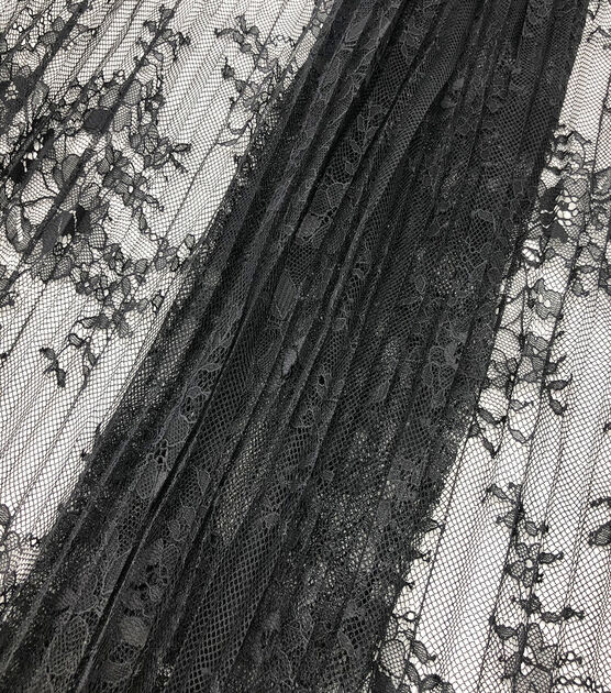 Black Lace Fabric by Casa Collection