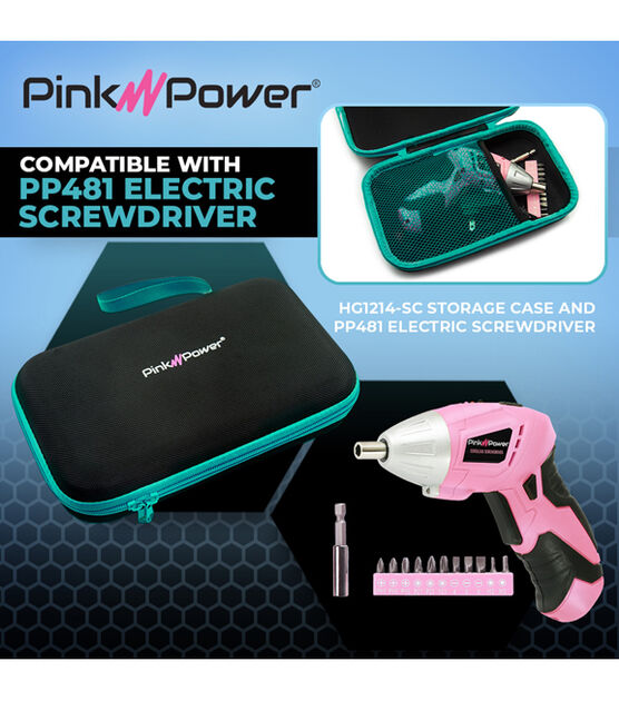 Pink Power 10in Aqua Splash Storage Case, , hi-res, image 6