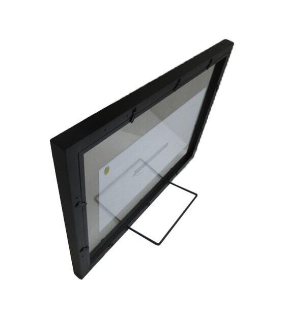 Innovative Creations 11"x14" Black Wood & Glass Float Photo Frame, , hi-res, image 6
