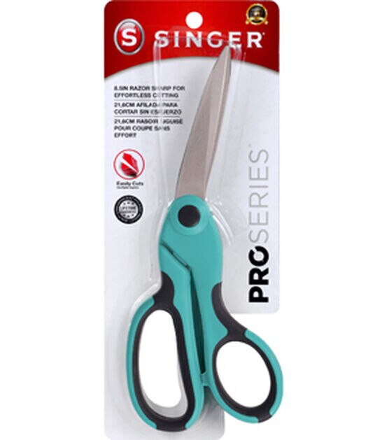 SINGER ProSeries Heavy-Duty Bent Sewing Scissors 8-1/2