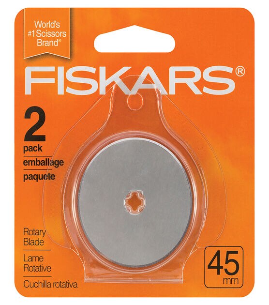 MJTrends: Fiskars: 45mm Titanium replacement blade 2-pack