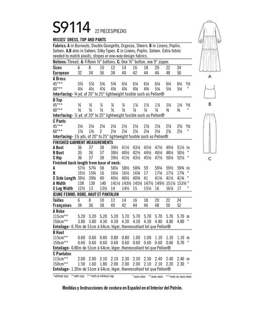 Simplicity Pattern S9114  Misses Mimi Sportswr Size U5 (16-18-20-22-24), , hi-res, image 4