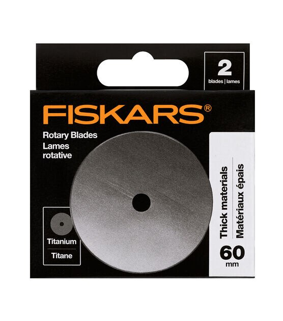 Fiskars 2pk Titanium Rotary Blades 60 mm, , hi-res, image 2