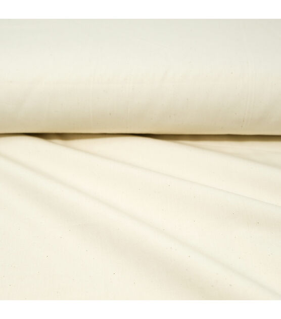 Roc-Lon 44/45” Unbleached Ava-Lon 200 Count Permanent Press Muslin Fabric, , hi-res, image 2