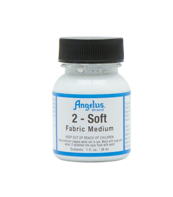 Angelus 2-Soft Fabric Medium, 1 oz.