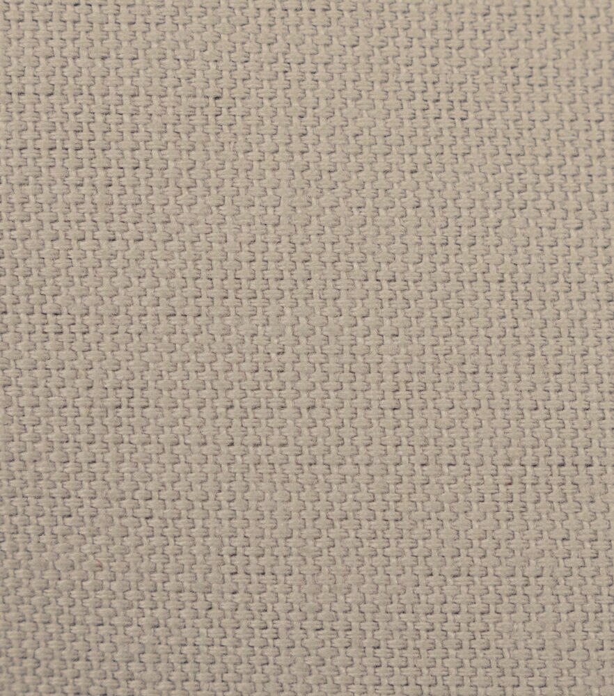 Duck Canvas Fabric, Grey, swatch