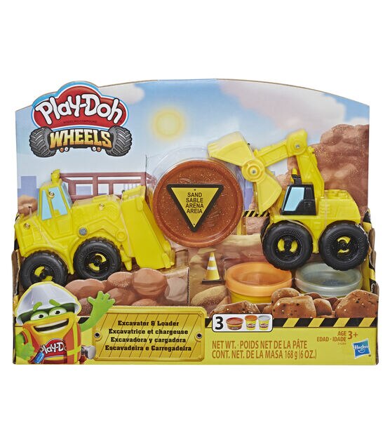 Play-Doh 5pc Excavator & Loader Set