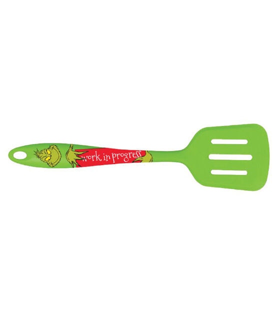 Christmas Dr. Seuss Silicone Spatula - The Grinch & Work in Progress