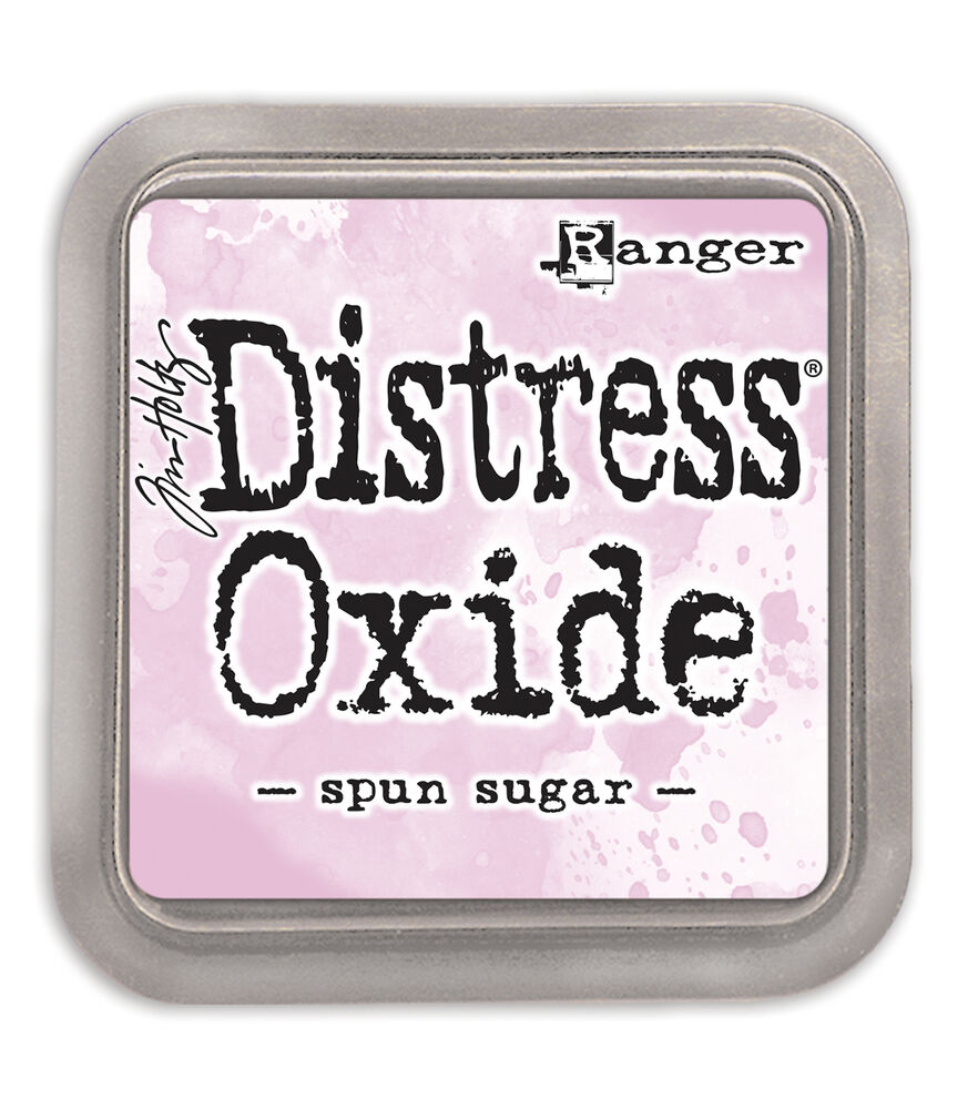Tim Holtz 3"x3" Distress Oxide Ink Pad, Spun Sugar, swatch