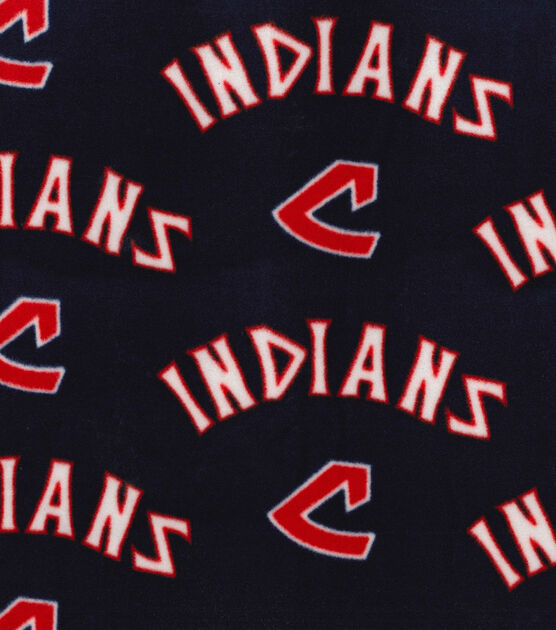 Fabric Traditions Cleveland Baseball Fleece Fabric Cooperstown, , hi-res, image 2