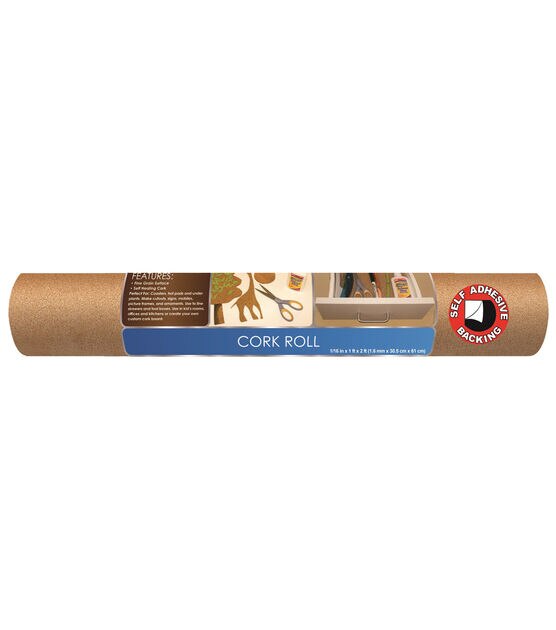 Hobby Cork Rolls 1/25" x 1 ft x 2 ft