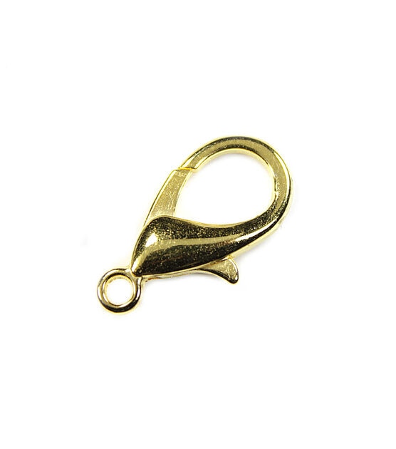 25mm Gold Oval Metal Lobster Clasp by hildie & jo