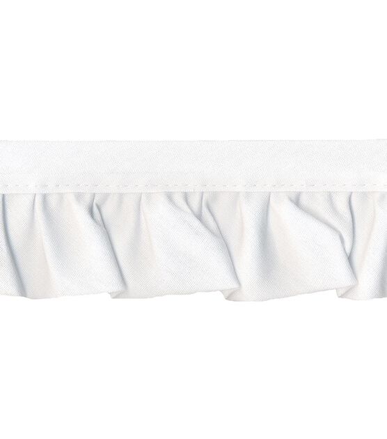 Wrights Products Simplicity Fur Trim 2 X6yd, White