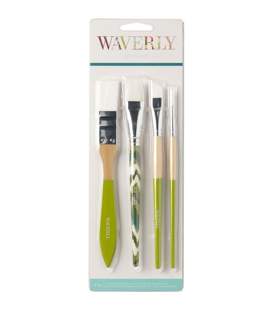 Waverly Basic Brush Set 4pk