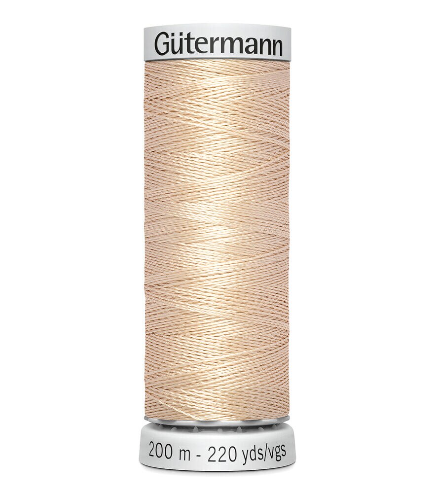 Gutermann 200M Dekor Thread, 3180 Corn, swatch