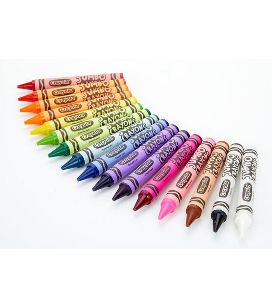 Crayola 16ct Multicolor Jumbo Crayons, , hi-res, image 4