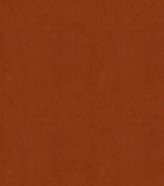 Home Decor Solid Fabric-Signature Series Suede Rust